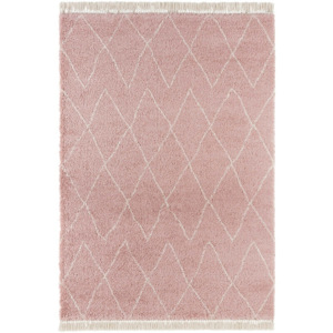 Ružový koberec Mint Rugs Galluya, 80 x 150 cm
