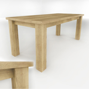 Dubový stôl KLASIK