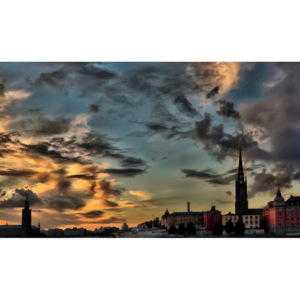 MR.PERSWALL - Creativity & photoart - Stockholm skyline - P020701-0