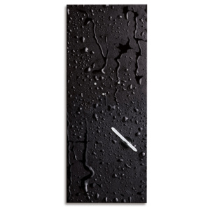 Eurographics Poznámková tabuľa - Black Rain 30x80cm