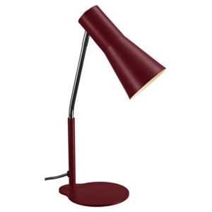 Stolové svietidlo SLV Stolní lampa PHELIA, vínově červená, hliník/ocel, GU10 146006