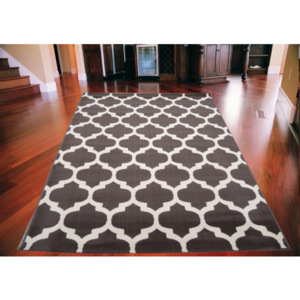 Kusový koberec PP Makao hnedý, Velikosti 140x200cm