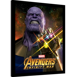 Rámovaný Obraz - Avengers Infinity War - Infinity Gauntlet Power
