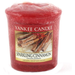 Sviečka Yankee Candle Trblietavá škorica, 49 g