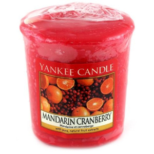 Sviečka Yankee Candle Mandarinky s brusnicami, 49 g