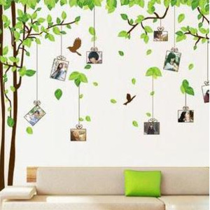 ZooYoo nálepka na stenu stromy na fotky 300 x 180 cm