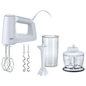 Kuchyňský robot Braun HM-3135WH MultiMix 3 500 ml 500W Bílý Nerezová ocel Braun 8021098773241