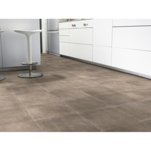 PVC podlaha Tex Acoustic Concrete tile cool grey 1820 šírka 4m