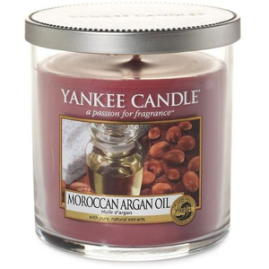 Sviečka v sklenenom valci Yankee Candle Marocký arganový olej, 198 g