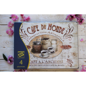 Prestieranie Cafe Du Monde (Štýlové prestieranie do kuchyne)