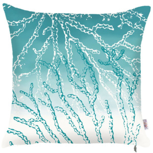 Obliečka na vankúš Apolena Sea Coral Gradient, 43 x 43 cm