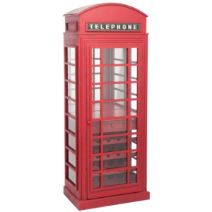 Vinotéka ENGLISH PHONE BOOTH - 72*45*183cm