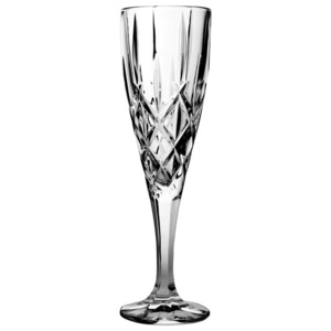 CRYSTAL BOHEMIA Sada 2 ks − Krištáľový pohár na šumivé víno Sheffield
