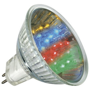 Žiarovky a LEDPAULMANN LED Reflektorová žárovka 15° 1W GU5,3 12V 51mm 7 barev 28001