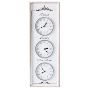 Moderné nástenné hodiny TRIO 67 cm (Nástenné hodiny)