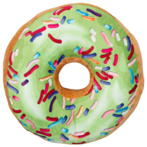 Jahu Tvarovaný vankúšik Donut zelená, 38 cm