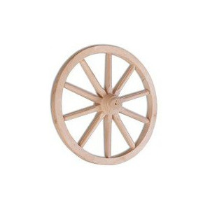 Dekorácia - drevené koleso