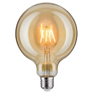 Žiarovky a LEDPAULMANN LED žárovka Vintage Globe 125 4W E27 230V 1700K 250lm zlatá 28402