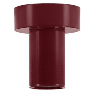 Stropné svietidlo SLV FITU stropní svítidlo A60 vínově červené s rozetou R2 132648