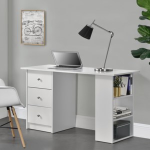 [en.casa] Písací stôl AABR-2311 - biely