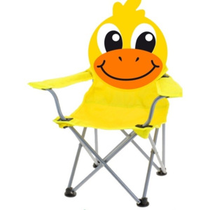 Detská skladacia stolička Duckie, žltá