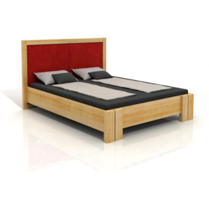 Vysoká manželská posteľ z borovice