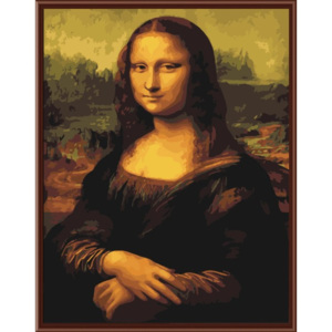 DrawJoy Namaluj si obraz "Mona Lisa" 40x50 cm