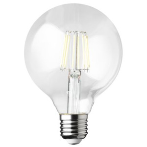 Žiarovky a LEDWOFI LED žárovka G95 E27 stmívatelná 7W 806lm 2700K čirá 5141
