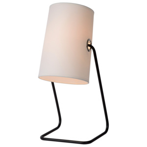 Stolové svietidlo LUCIDE BOST Table Lamp E14 21/18/43cm White 06503/81/31