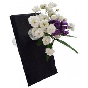 Crela Slate mini vase - visit card 9x5 cm