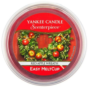Vonný vosk Yankee Candle Veniec z červených jabĺk, 61 g