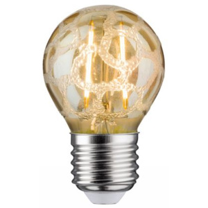 Žiarovky a LEDPAULMANN LED Retro žárovka 4,5W E27 Krokoeis zlatá teplá bílá stmívatelné 28482