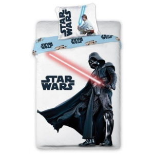 Bavlnené licenčné obliečky Star Wars Luke Skywalker 140x200
