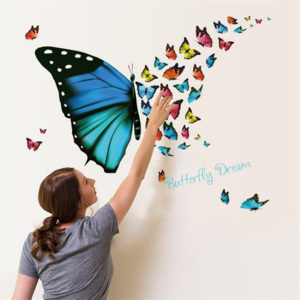 FLY Samolepka na stenu "Motýl" 56x82 cm