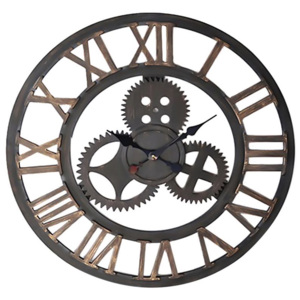 Nástenné hodiny ARTO 80x80 cm (nástenné hodiny)