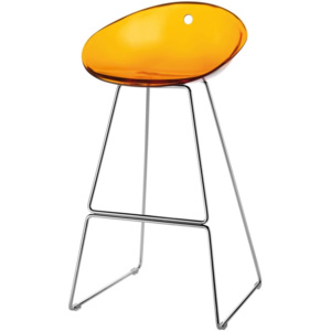 PEDRALI - Barová stolička Gliss 902 oranžová - VÝPRODEJ - speciální sleva na dotaz