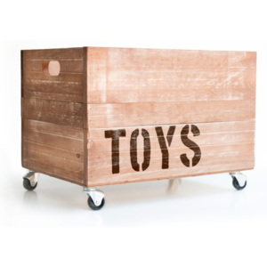 Drevená škatuľa na hračky Little Nice Things Toys