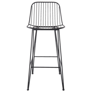 Kovová barová stolička - 40*44*90 cm