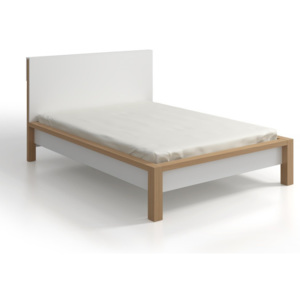 Dvojlôžková posteľ z borovicového dreva Skandica InBig, 160 × 200 cm