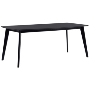 Čierny jedálenský stôl Folke Olivia, dĺžka 190 cm