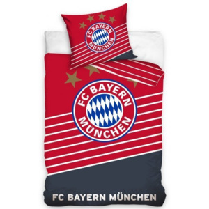 Obliečky licenčné FC Bayern Mníchov červené 140x200