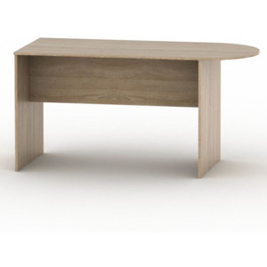Kancelársky stôl s oblúkom TEMPO AS NEW 022 dub sonoma Tempo Kondela