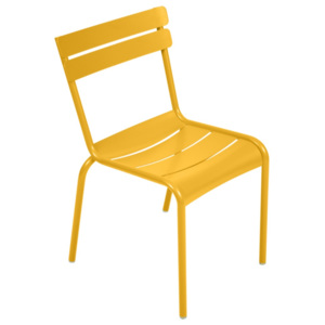 Žltá záhradná stolička Fermob Luxembourg