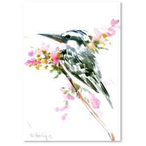 Autorský plagát Kingfisher od Surena Nersisyana, 42 × 30 cm