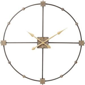 Nástenné hodiny Kare Design Clock Beam, ⌀ 85 cm