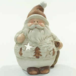 Santa (A012-13342W) na čajovku biely