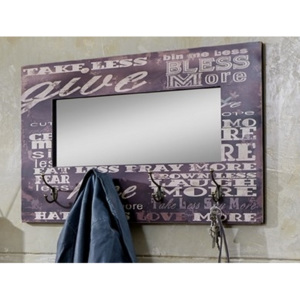 Vešiakový panel so zrkadlom Mave 4 (89940)