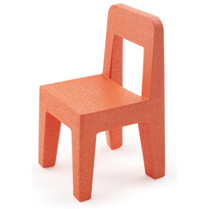 Detská oranžová stolička Magis Seggiolina Pop