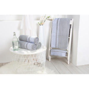XPOSE ® Froté ručník KIRA - světle šedá 50x90 cm