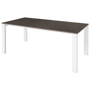 BADU Jedálenský stôl s rozťahovaním drevo lak 6 rozmerov! MIDJ - 120/170 x 80 cm